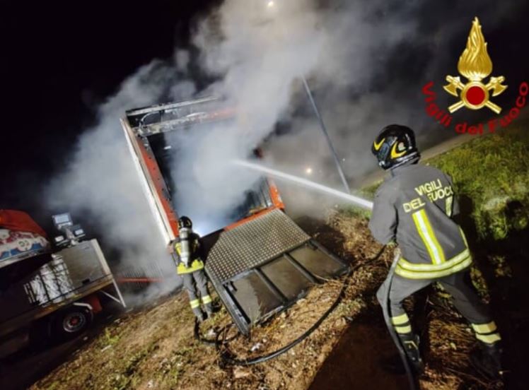 vigili del fuoco alliste
