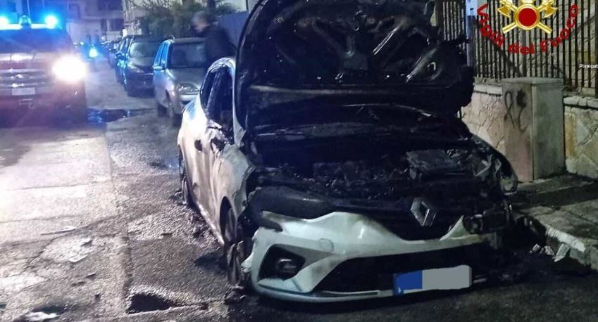 auto incendio